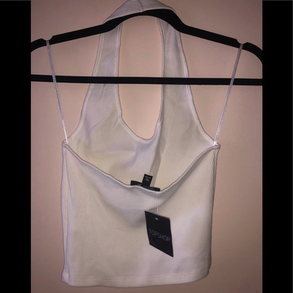 Ribbed halter top - Picture 3 of 3